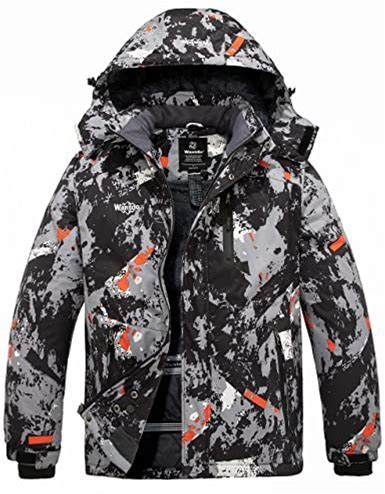 Wantdo Men's Waterproof Mountain Jacket